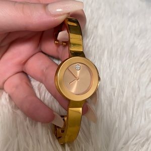 Movado gold watch